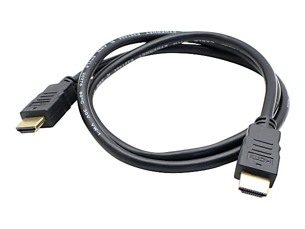 AddOn 50ft HDMI Cable - HDMI cable with Ethernet - HDMI male to HDMI male - 49 ft - black