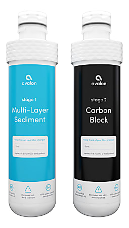 Avalon 2-Stage Replacement Water Filter For Select Avalon
