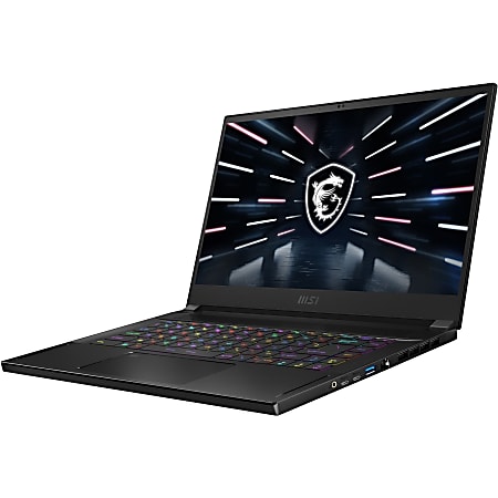 MSI GS66 Stealth STEALTH GS66 12UGS-246 15.6" Gaming Notebook - Intel Core i7 - 32 GB Total RAM - 512 GB SSD - Core Black- Windows 11 Pro