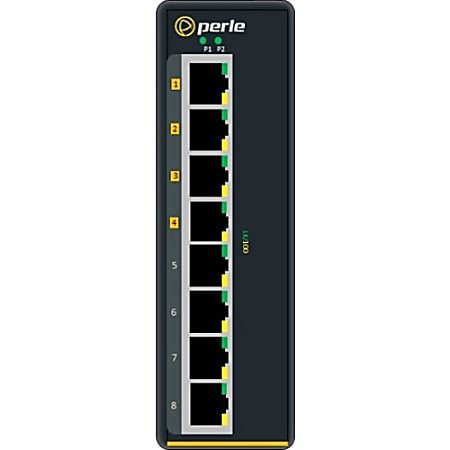 Perle IDS-108FPP-M2ST2 - Industrial Ethernet Switch with Power Over Ethernet - 9 Ports - 10/100Base-TX, 100Base-FX - 2 Layer Supported - Rail-mountable, Panel-mountable, Wall Mountable - 5 Year Limited Warranty