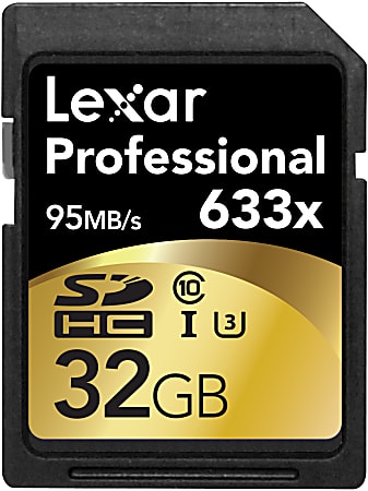 Lexar® Secure Digital Extended Capacity (SDXC™) UHS-I Memory Card, 32GB