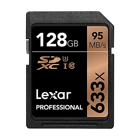 Lexar® Secure Digital Extended Capacity (SDXC™) UHS-I Memory Card, 128GB