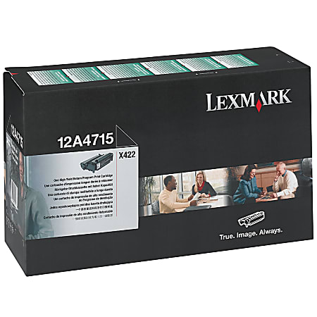 Lexmark™ 12A4715 Black Toner Cartridge
