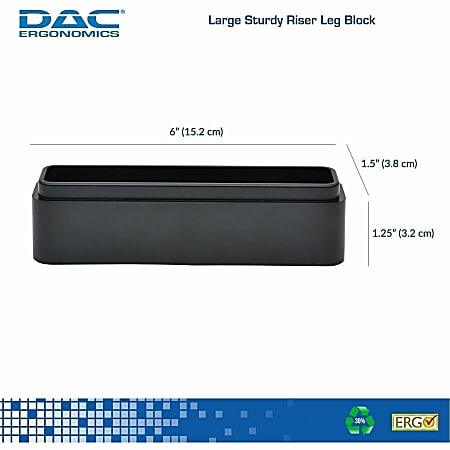 DAC Stax MP 216 Ergonomic Adjustable MonitorLaptop Riser Blocks Kit ...