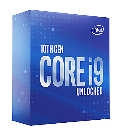 Intel Core i9 (10th Gen) i9-10850K Deca-core (10 Core) 3.60 GHz Processor - Retail Pack - 20 MB L3 Cache - 64-bit Processing - 5.20 GHz Overclocking Speed - 14 nm - Socket LGA-1200 - UHD Graphics 630 Graphics - 125 W - 20 Threads