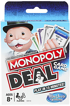 Hasbro Monopoly Deal Card Game, Multicolor