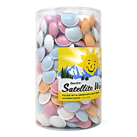 Gerrits The Original Satellite Wafers Tub Of 300 Wafers Office Depot