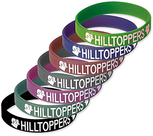 Custom rubber bracelets near me shop