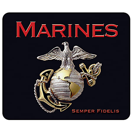 Integrity Mouse Pad, 8.5" x 10", Marines Pride Logo, Pack Of 6