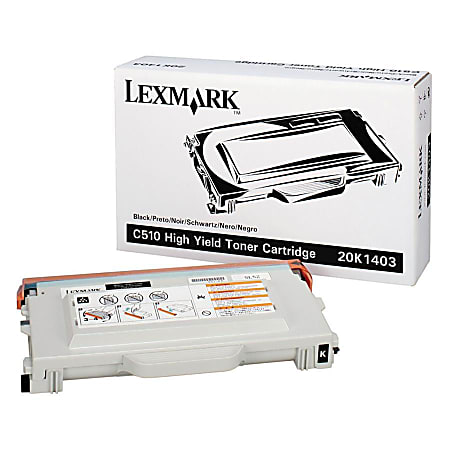 Lexmark™ 20K1403 High-Yield Black Toner Cartridge