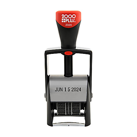2000 PLUS® Self-Inking Date Stamp, Single Line Date Only, Character Height 3/16"