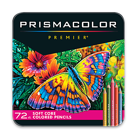 72 Professional Colored Pencils  Artist Pencil Set With 2 x 50 Page S