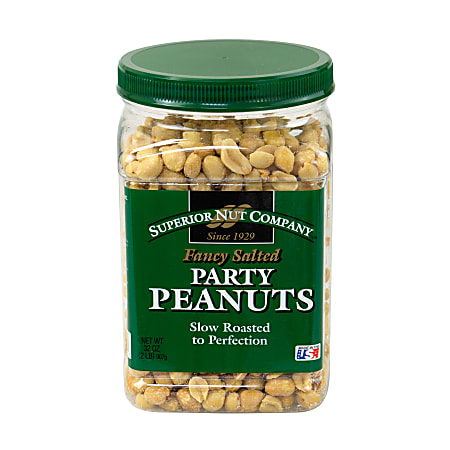 Superior Nut Fancy Salted Party Peanuts, 32 oz