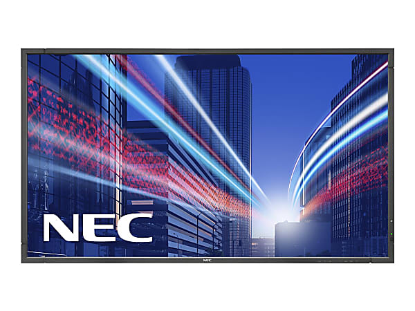 NEC E805 - 80" Diagonal Class E Series LED display - digital signage - 1080p (Full HD) 1920 x 1080 - edge-lit