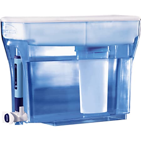 ZeroWater 23-Cup Water Dispenser - Fluid Preservation Tank - Built-in Fridge