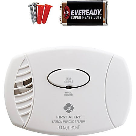 First Alert Battery Operated Carbon Monoxide Alarm -