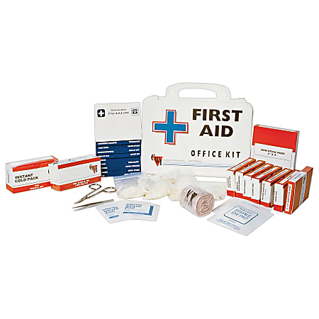 SKILCRAFT® Wall Mountable First Aid Kit For 10-15