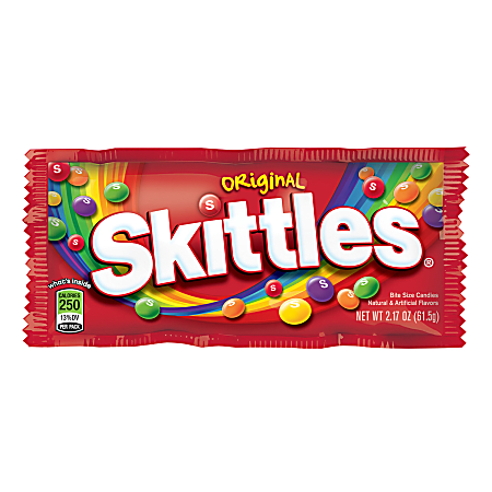 Skittles® Original Fruit Candy, 2.17 Oz. Bag