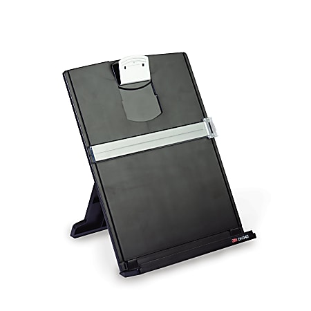 3M™ Desktop Document Holders, 18", Black/Silver