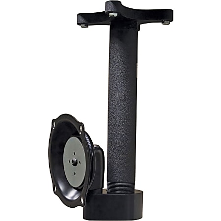 Chief Flat Panel Single Ceiling Mount JHSU - Mounting kit (ceiling mount, interface bracket) - for flat panel - black - screen size: 26"-45" - ceiling mountable