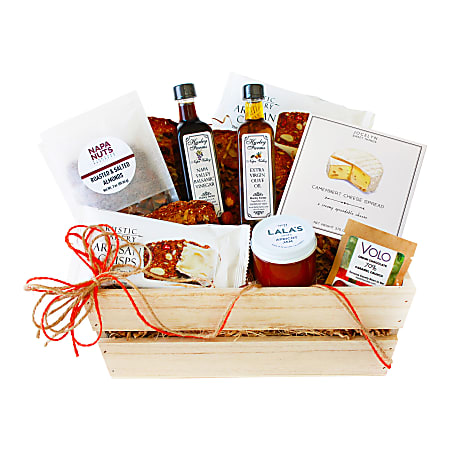 Napa Sonoma Gourmet Treat Grazing Gift Crate - 7 items