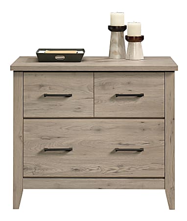 Sauder® Summit Station 33-3/4"W x 23-7/16"D Lateral 1-Drawer File Cabinet, Laurel Oak