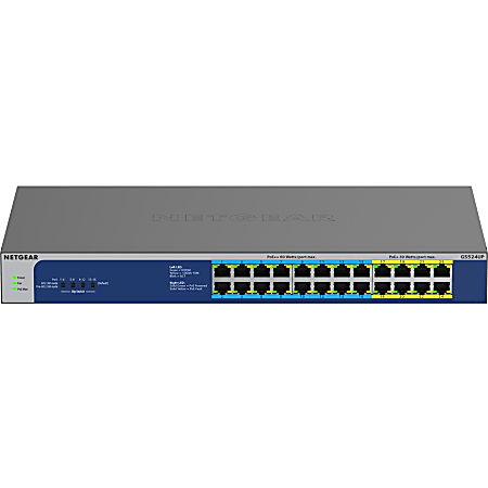 Netgear GS524UP Ethernet Switch - 24 Ports -