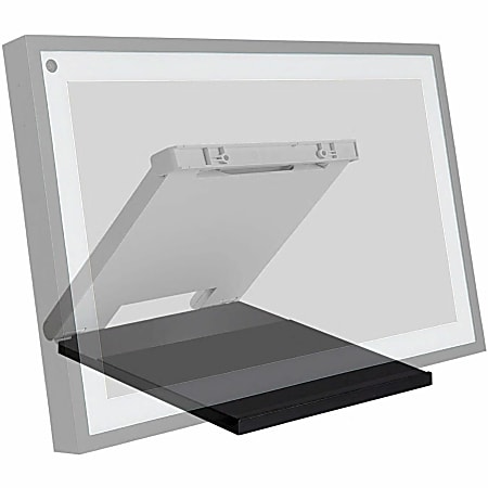 Sanus Amazon Echo Show 15 Adjustable Tilt Stand, White, 7.7"H x 7.1"W, Desk, Tabletop, Countertop, White