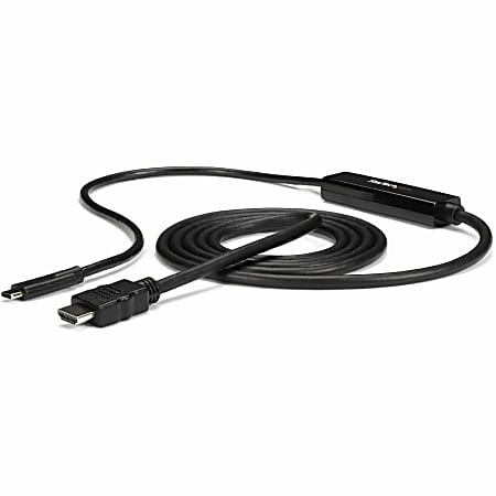 StarTech.com USB C To HDMI Cable, 6', CDP2HDMM2MB