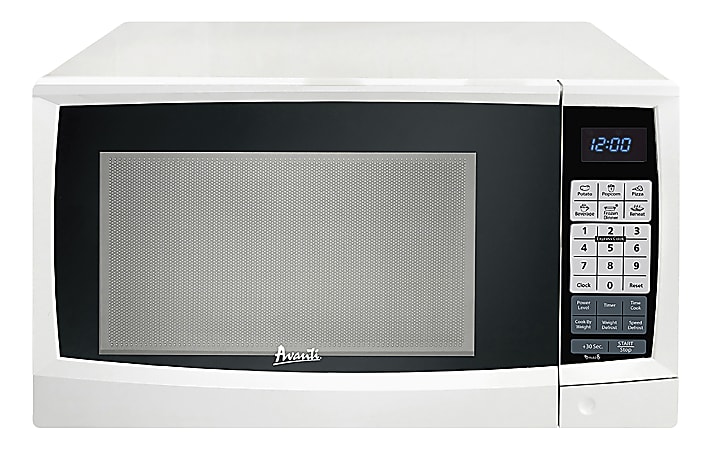 Avanti 1.1 Cu Ft Countertop Microwave, White