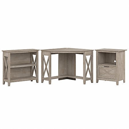 Bush Business Furniture Key West 35 W Small Corner Desk With