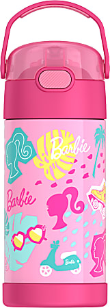 Thermos Licensed Funtainer Bottle, 12 Oz, Barbie