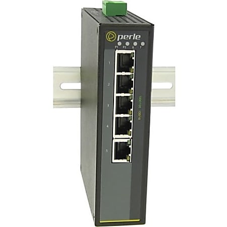 Perle IDS-105G-M2SC2 - Industrial Ethernet Switch - 6 Ports - 10/100/1000Base-T, 1000Base-SX - 2 Layer Supported - Rail-mountable, Panel-mountable, Wall Mountable - 5 Year Limited Warranty