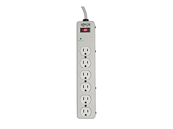 Tripp Lite Protect It! Six-Outlet Surge Suppressor, TLM606HJ