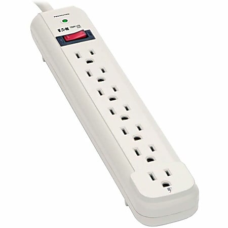 Tripp Lite TLP725 Protect It! 7 Outlet Surge Suppressor, 25ft Cord, 1080 Joules
