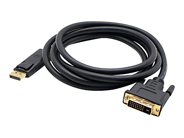 AddOn - DisplayPort cable - dual link - DisplayPort (M) to DVI-D (M) - 10 ft - black (pack of 5)