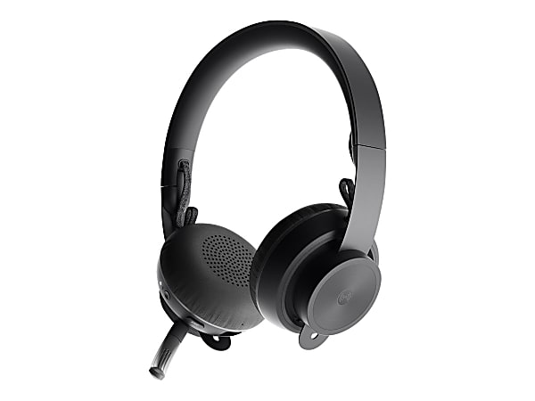 Logitech Zone Wireless UC Headset on ear Bluetooth wireless active noise  canceling - Office Depot