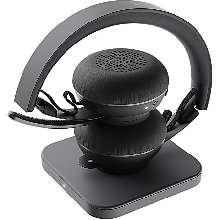 Wireless Headset With Mic For Work Logitech Zone Vibe 100 Wireless