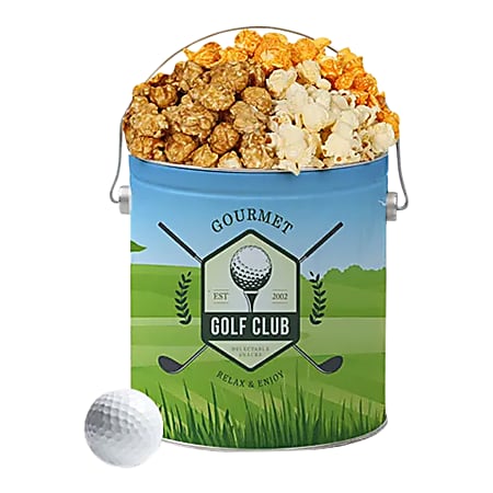 Gourmet Gift Baskets People’s Choice Golf Popcorn Tin