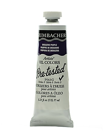 Grumbacher P061 Pre-Tested Artists&#x27; Oil Colors, 1.25 Oz,