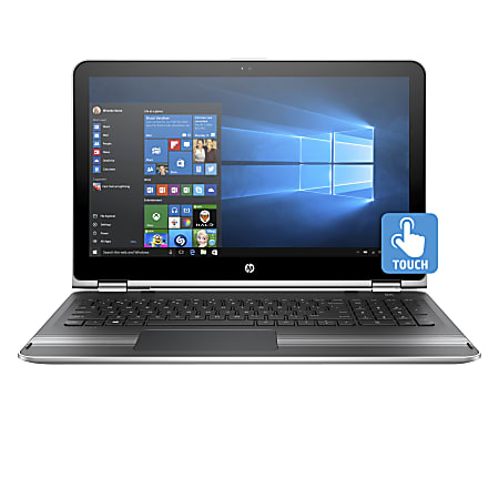 HP Pavilion x360 15-bk010nr Laptop, 15.6" Touch Screen, Intel® Core™, 8GB Memory, 1TB Hard Drive, Windows® 10
