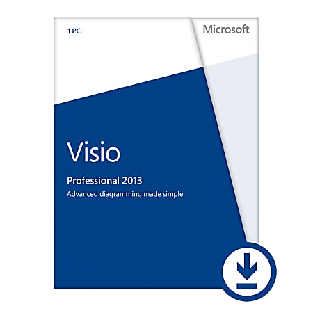 Microsoft Office Visio Professional 2013 , Download Version