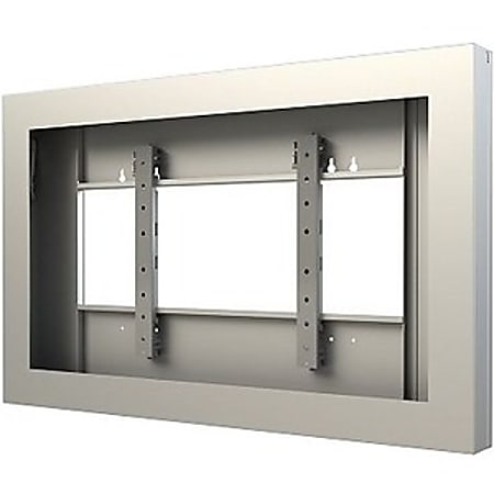 Peerless-AV KIL642-S Wall Mount for Flat Panel Display, Media Player, Fan - Silver - 42" Screen Support - 75 lb Load Capacity - 1
