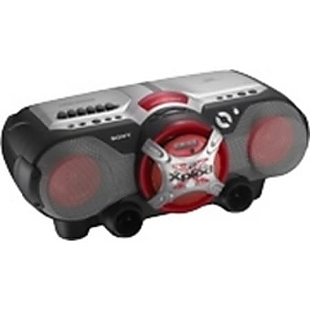 Sony Xplod CFD G505 boombox radio CD cassette - Office Depot