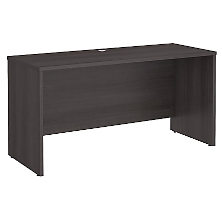 Bush Business Furniture Studio C Credenza Desk, 60"W x 24"D, Storm Gray, Standard Delivery