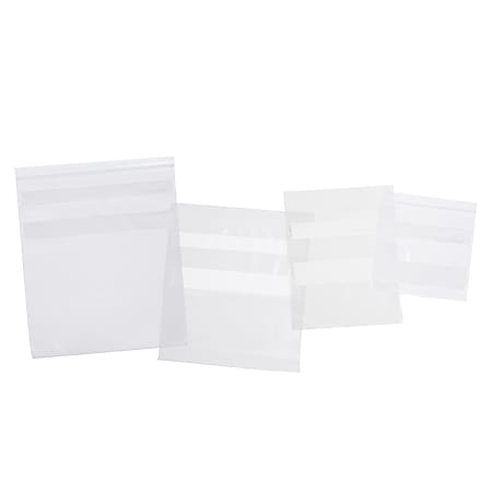 Foodhandler ZIP BAG,DOUBLE,10.5" X 11",CLR
