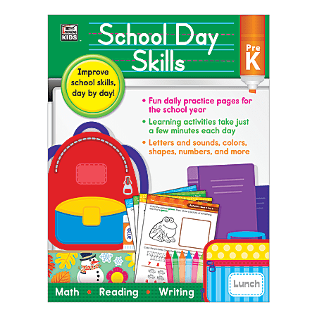 Thinking Kids® School Day Skills, Grade Pre-K