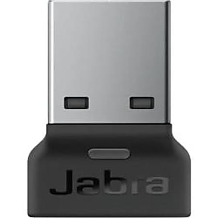 Jabra Link 380a UC Headset Adapter - External - Black for Headset