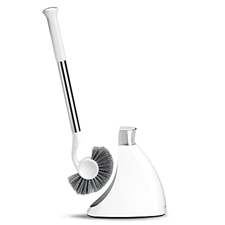 toilet brush and plunger - bundle / white