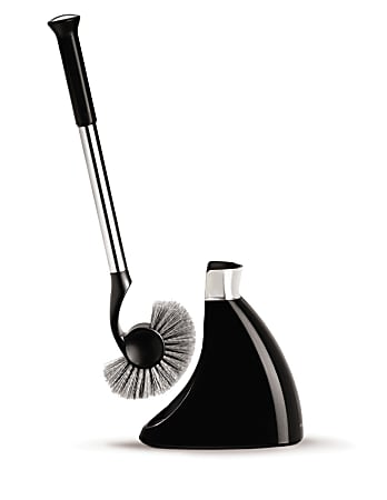 Slim toilet deals brush